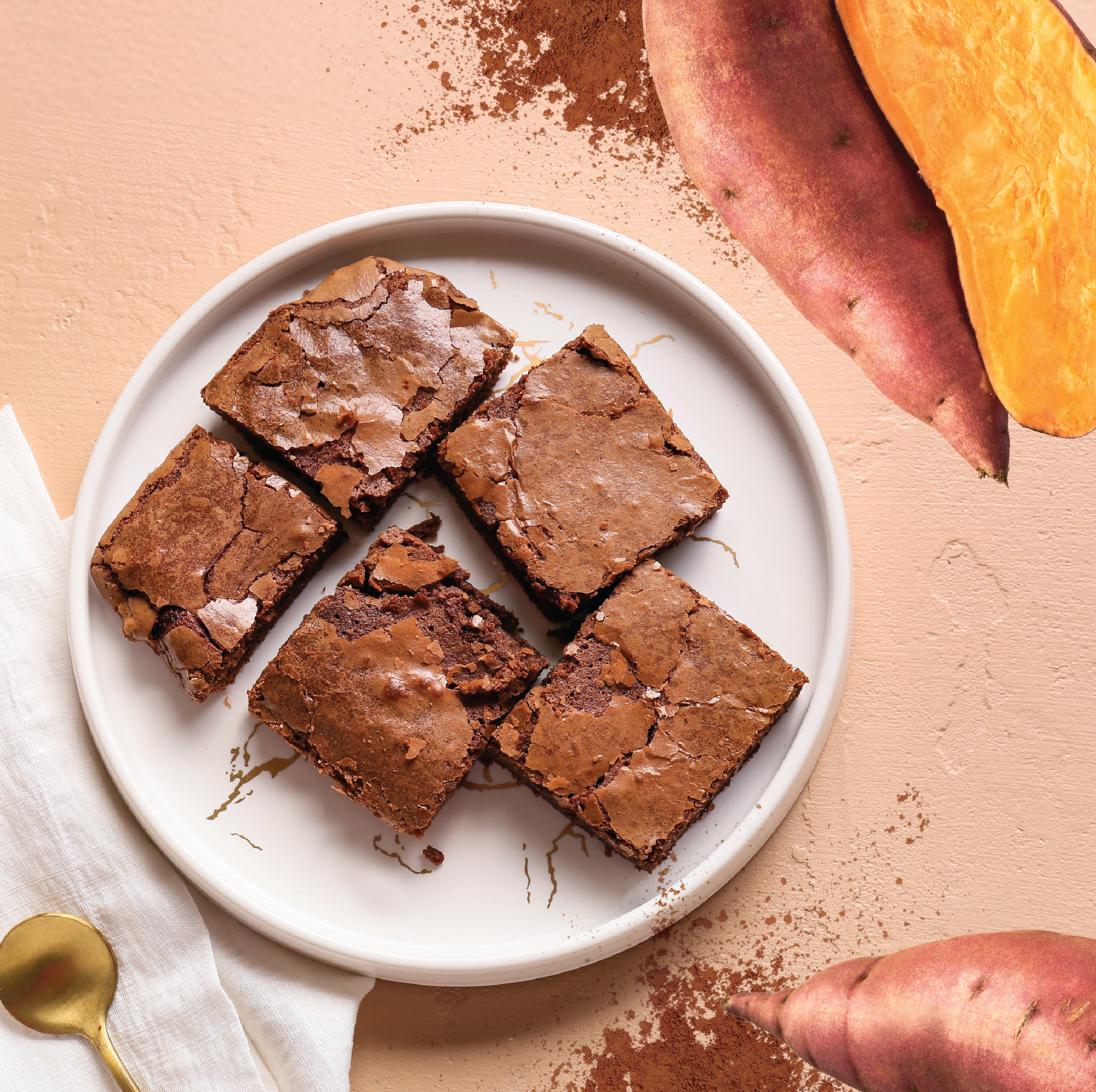 Brownie à la patate douce